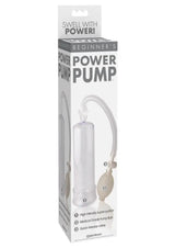 Beginner's Power Pump by Pipedream — retail packaging with feature callouts