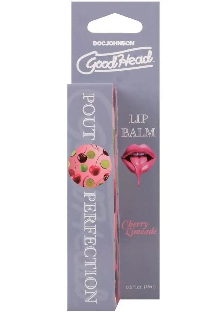 GoodHead Pout Perfection Lip Balm Cherry Limeade — tube front