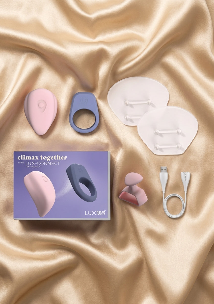 Luxus Climax Together Couples Pleasure Set with LUX-CONNECT Technology