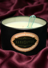 Kama Sutra Massage Candle — Mediterranean Almond with Applicator Spoon